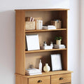 Sideboard mit den Massen 91 x 30 x 104 cm in Naturbraun