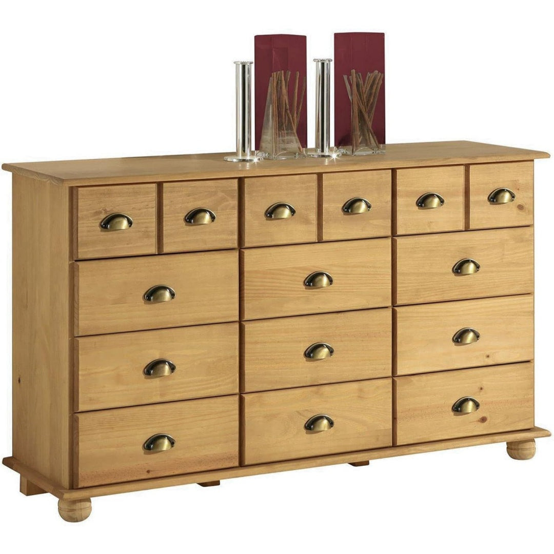 Schubladen treffen bei dem Sideboard auf 12 Schubladen