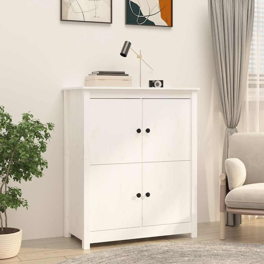 Das Sideboard nimmt mit 83 x 41.5 x 100 cm Gestalt an