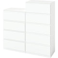 Sideboard aus Holzwerkstoff und Metall mit 5 Schubladen