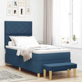 Boxspringbett aus Stoff