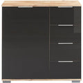 Sideboard mit verstellbaren Ablagen, Schubladen und geschlossenem Stauraum