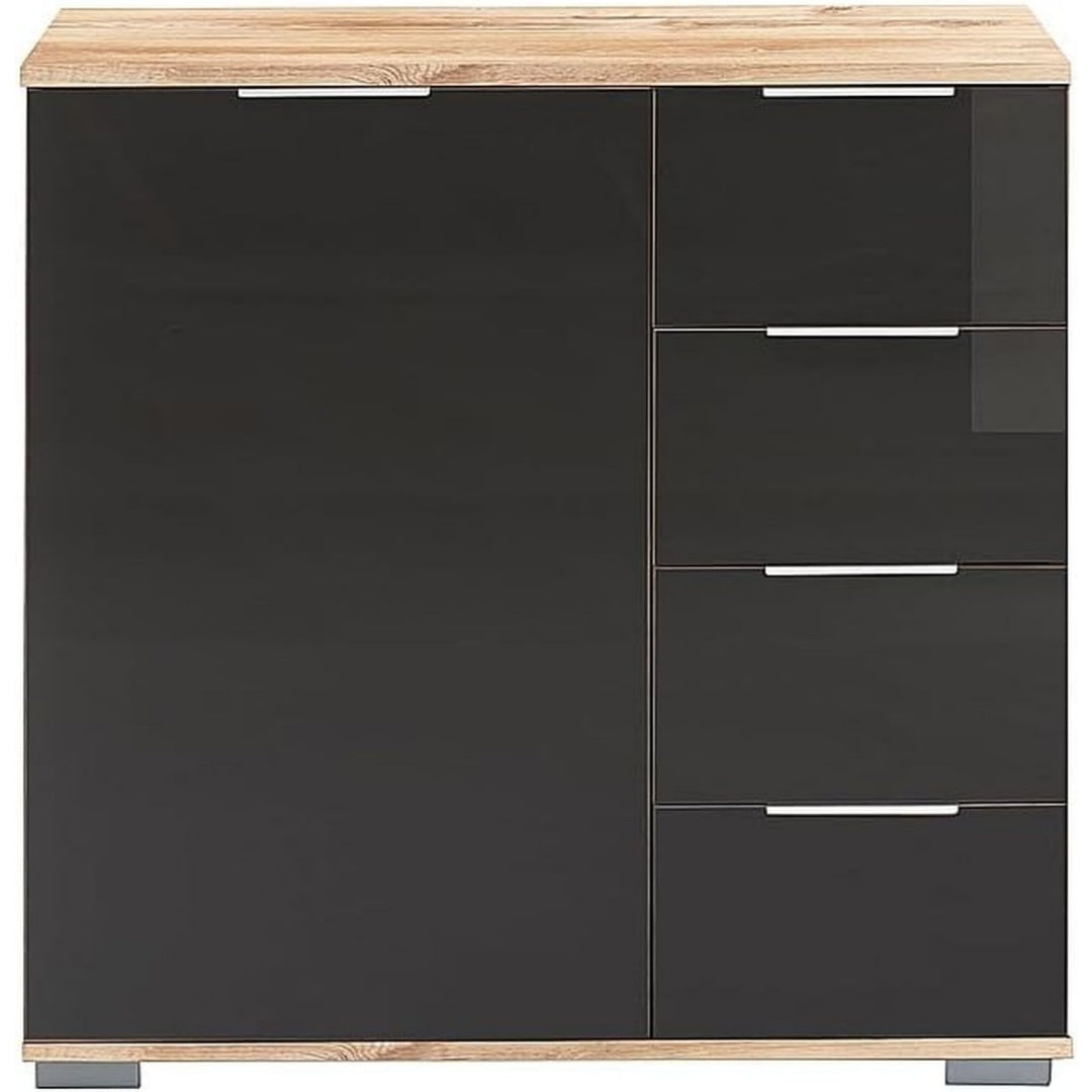 Sideboard mit verstellbaren Ablagen, Schubladen und geschlossenem Stauraum