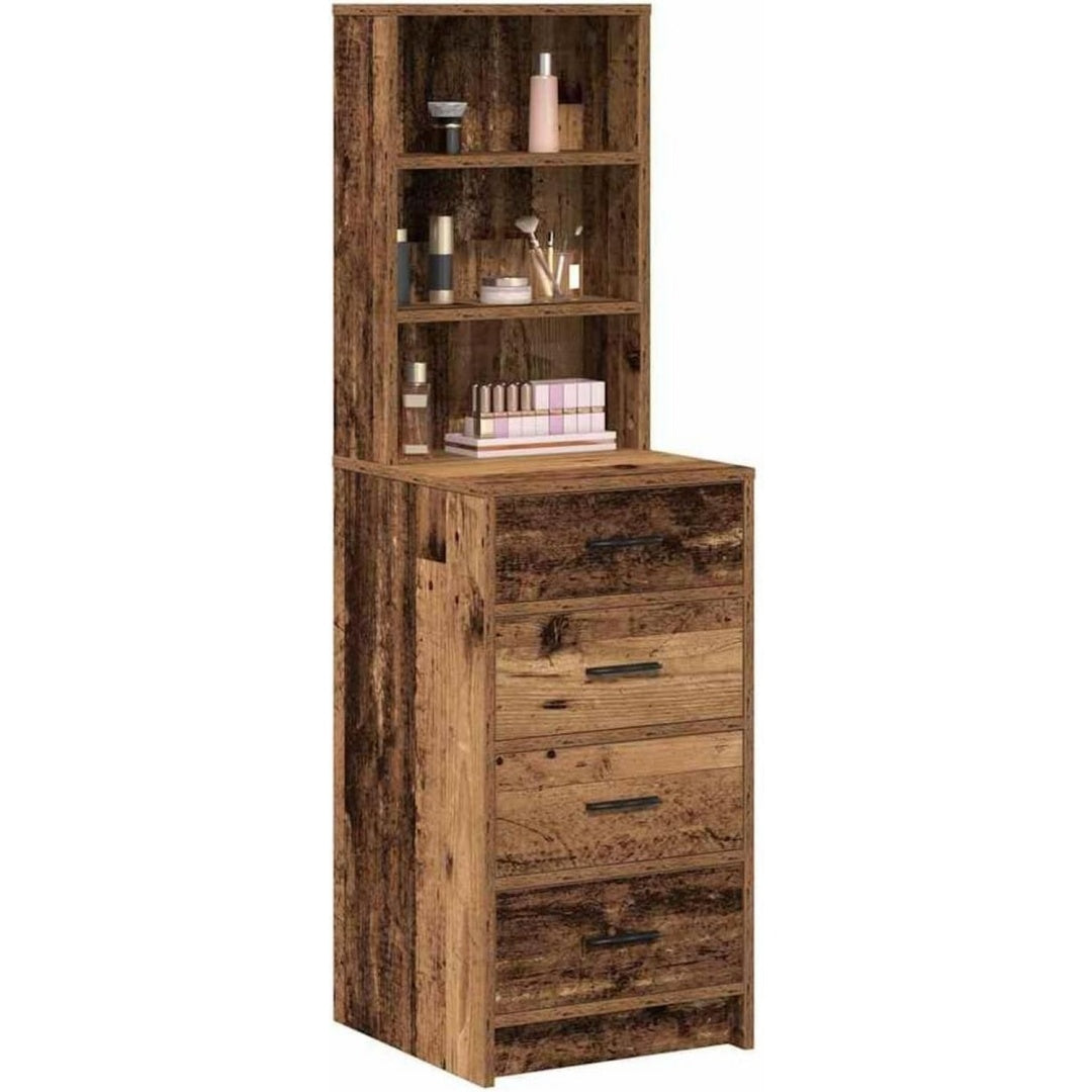 Das Sideboard nimmt mit 40 x 41 x 135 cm Gestalt an
