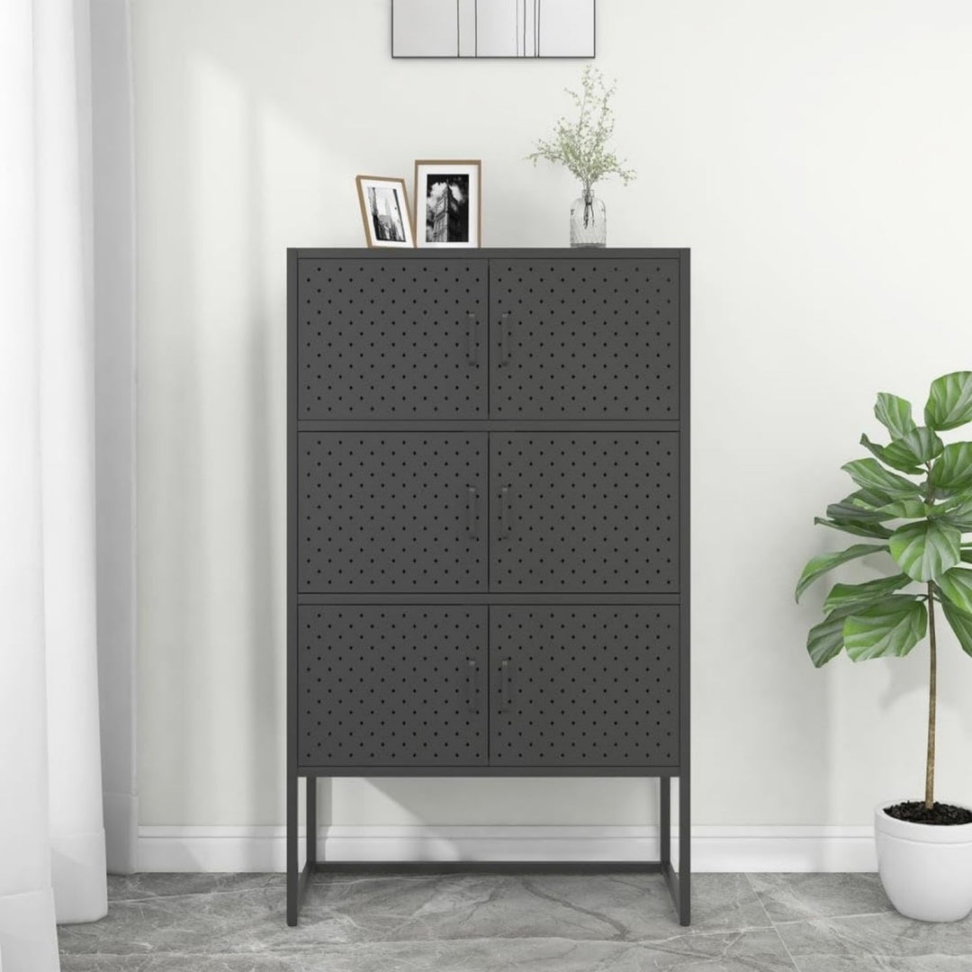 Das Sideboard vereint Form und Hoehenverstellung