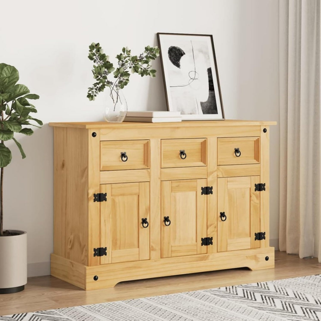 Das Sideboard misst 112 x 43 x 78 cm